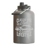 Custom RTIC One Gallon Ringed Stainless Steel Jug - 4