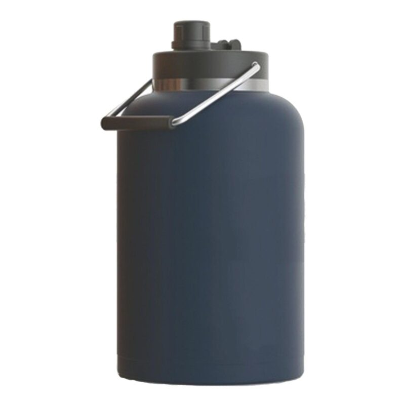 Custom RTIC One Gallon Ringed Stainless Steel Jug - 7