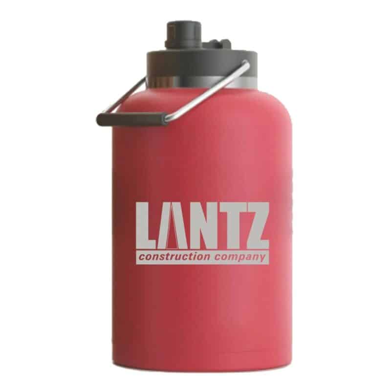 Custom RTIC One Gallon Ringed Stainless Steel Jug - 8