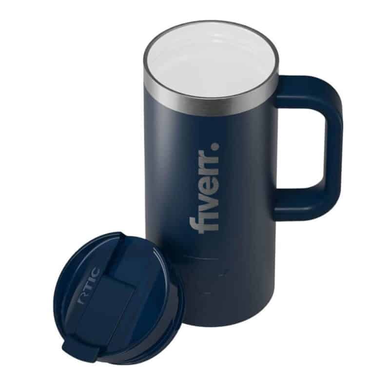 Custom RTIC Road Trip 16oz Travel Mug (Ceramic Lining) - 8