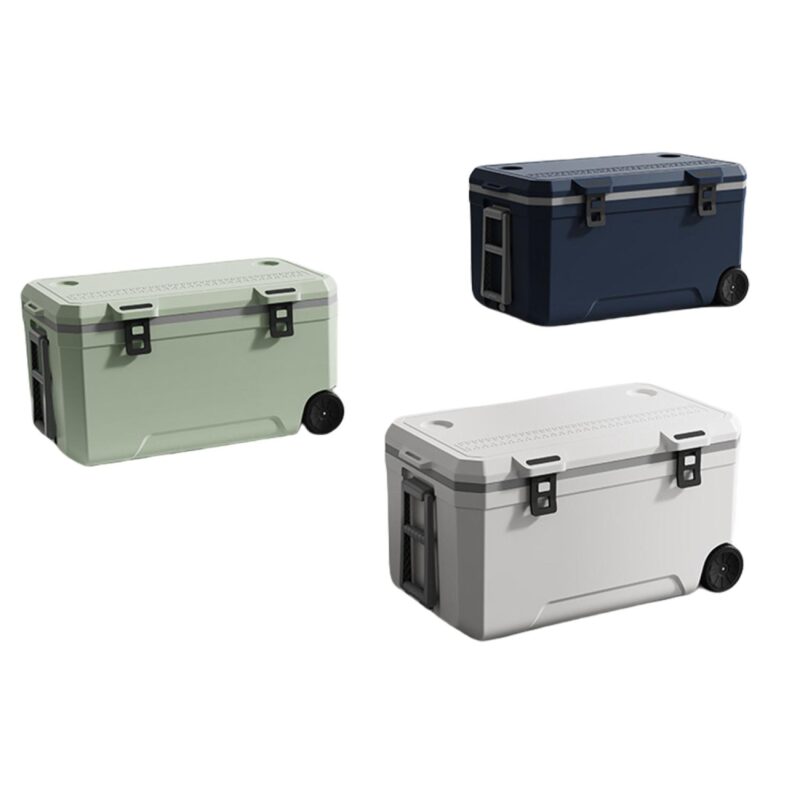 Custom RTIC® 52-Quart Ultra-Lightweight Wheeled Hard Cooler with Insulation - 2