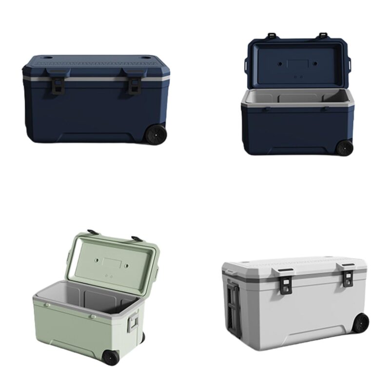 Custom RTIC® 52-Quart Ultra-Lightweight Wheeled Hard Cooler with Insulation - 7