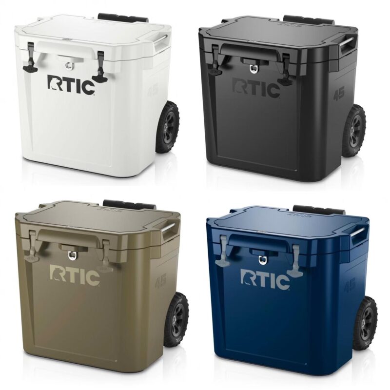 Rtic® 45 QT Ultra-Tough Wheeled Cooler – Custom RTIC