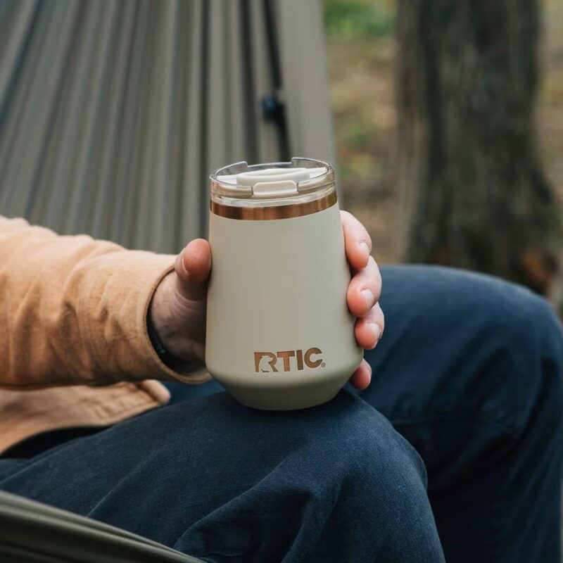 Custom RTIC® 12 oz. Happy Hour Wine Tumbler (ceramic lined) - 5