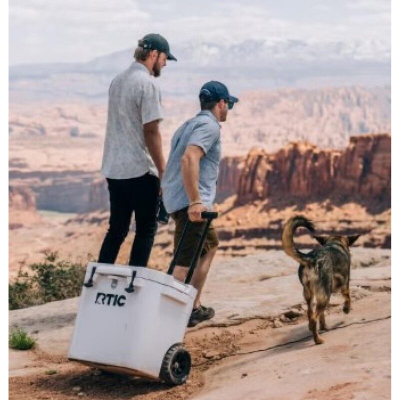 Custom RTIC® 45 QT Ultra-Tough Wheeled Cooler - 2