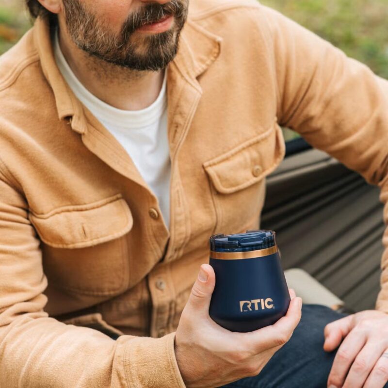 Custom RTIC® 8 oz. Happy Hour Lowball Tumbler (ceramic lined) - 6