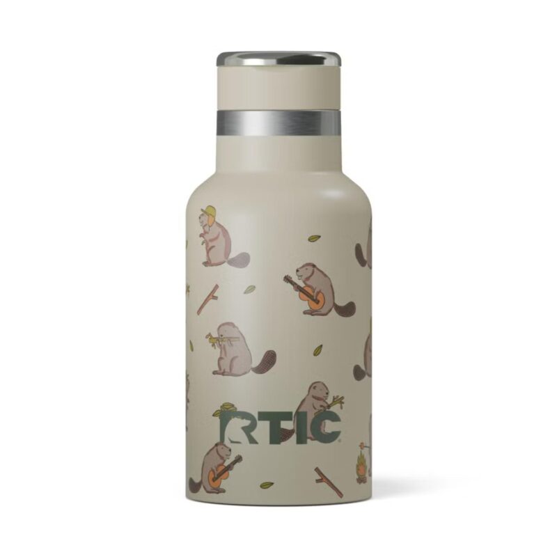 Custom 12 oz RTIC® Leak-Resistant Ceramic Lined Little Journey Camper Water Bottle - 5