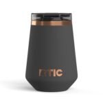 Custom 12 oz RTIC® Stainless Steel Ceramic Lined Happy Hour Lowball Tumbler - 3