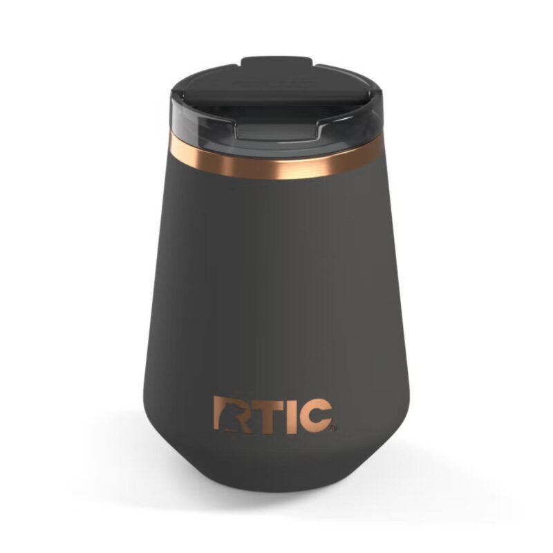 Custom 12 oz RTIC® Stainless Steel Ceramic Lined Happy Hour Lowball Tumbler - 8