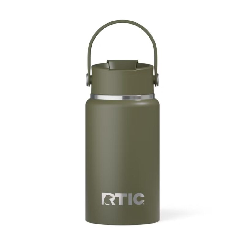Custom 16 oz RTIC® Stainless Steel Ceramic Lined Outback Water Bottle - 6