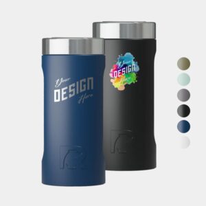 Custom 24 oz RTIC® Stainless Steel Insulated Slim Essential Can Cooler
