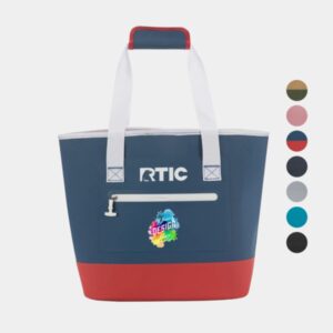 Custom 25L RTIC® Waterproof Ultra Tough Tote Bag w/ Gusset 19" x 13.5"