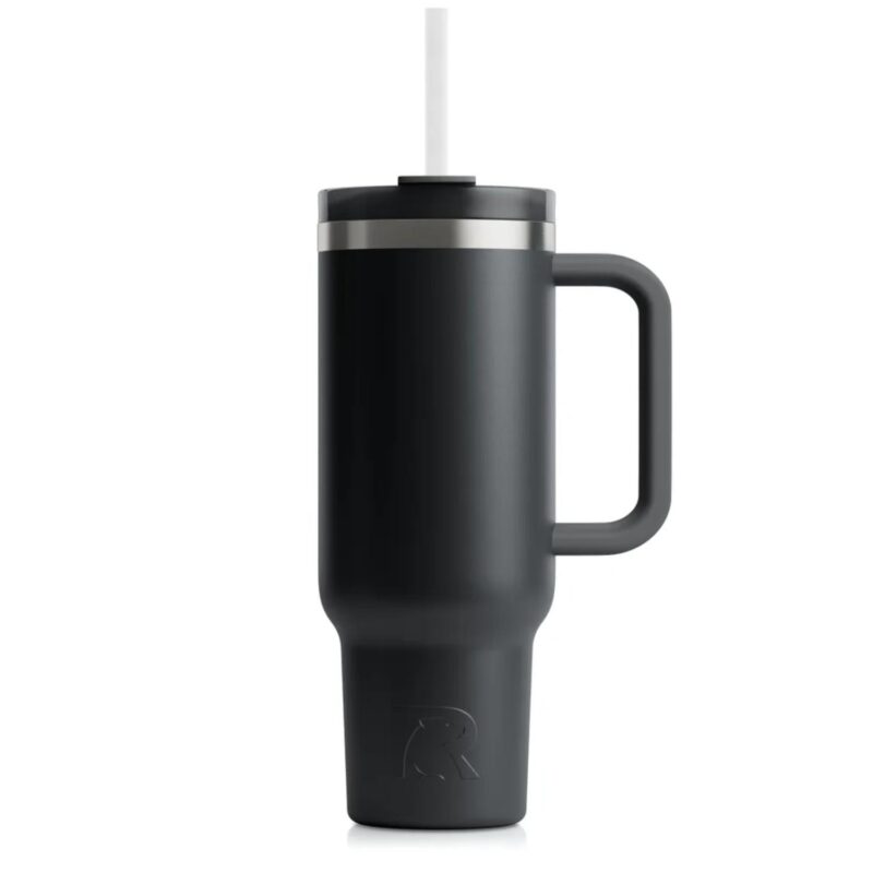 Custom 40 oz RTIC® Leak-Resistant Ceramic Lined 3-in-1 Lid Road Trip Tumbler - 3