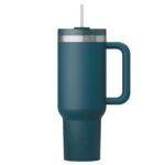 Custom 40 oz RTIC® Leak-Resistant Ceramic Lined 3-in-1 Lid Road Trip Tumbler - 9