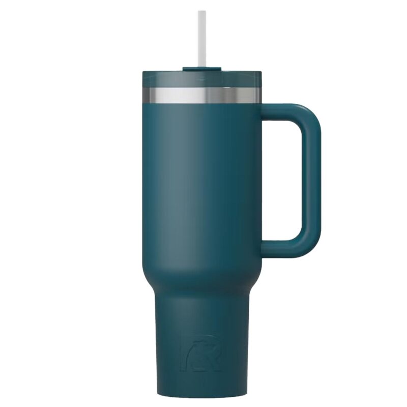 Custom 40 oz RTIC® Leak-Resistant Ceramic Lined 3-in-1 Lid Road Trip Tumbler - 9