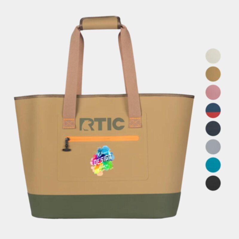 Custom 40L RTIC® Waterproof Ultra Tough Tote Bag w/ Gusset 23.5" x 15"