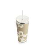 Custom Spring Flavored 20 Oz RTIC® Tumbler with Ceramic lining and Straw - 2