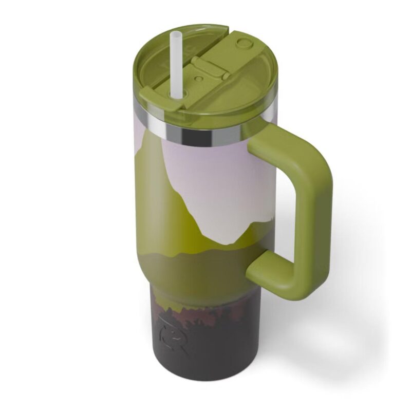 Custom Sunny Summer 30 oz RTIC® Road Trip Tumbler with Handle - 5