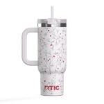 Custom Sunny Summer 30 oz RTIC® Road Trip Tumbler with Handle - 9