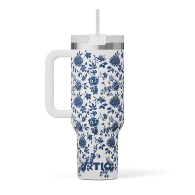 Custom Sunny Summer 40 oz RTIC® Road Trip Tumbler with Handle - 1