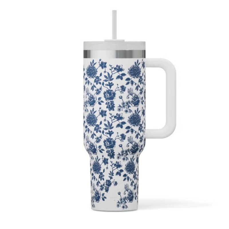Custom Sunny Summer 40 oz RTIC® Road Trip Tumbler with Handle