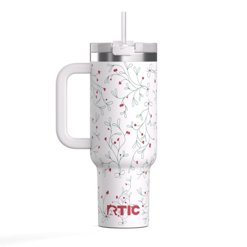 Custom Sunny Summer 40 oz RTIC® Road Trip Tumbler with Handle - 9