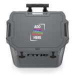Custom Rtic 45 QT Ultra-Tough Wheeled Cooler - 1