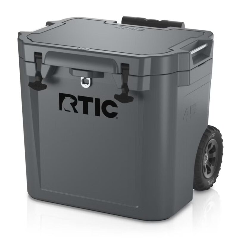 Rtic-45-QT-Ultra-Tough-Wheeled-Cooler-RTIC45WUTC Custom Rtic 45 QT Ultra-Tough Wheeled Cooler