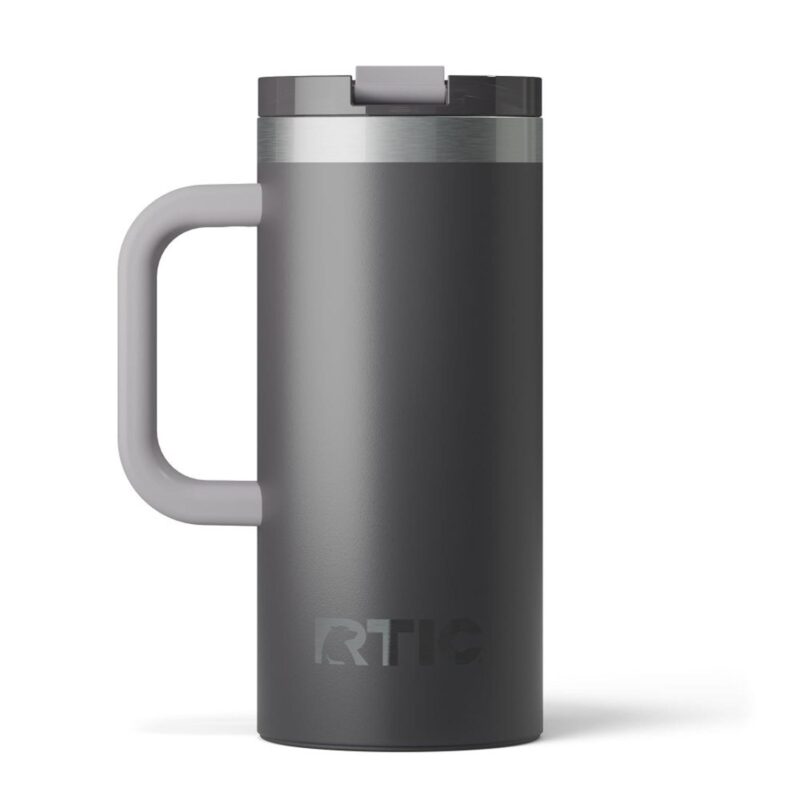 Custom 16 oz RTIC® Stainless Steel Ceramic Lined Road Trip Travel Mug - 1