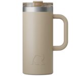 Custom 16 oz RTIC® Stainless Steel Ceramic Lined Road Trip Travel Mug - 2