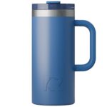 Custom 16 oz RTIC® Stainless Steel Ceramic Lined Road Trip Travel Mug - 3