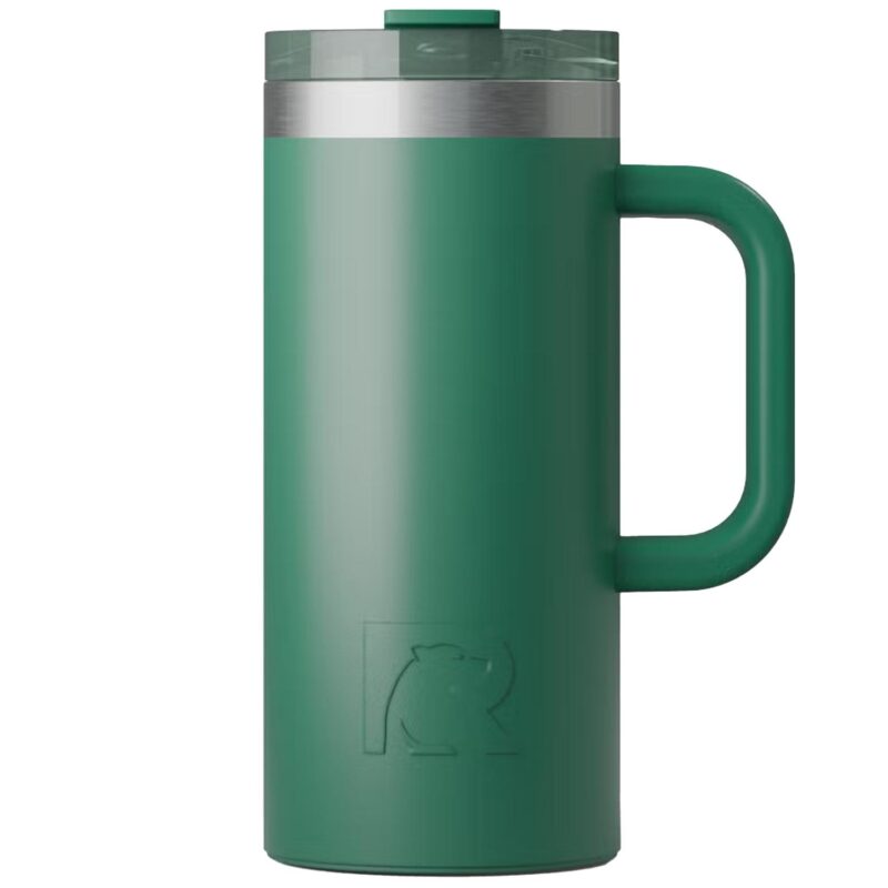Custom 16 oz RTIC® Stainless Steel Ceramic Lined Road Trip Travel Mug - 4