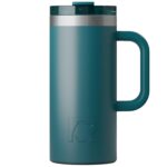 Custom 16 oz RTIC® Stainless Steel Ceramic Lined Road Trip Travel Mug - 5