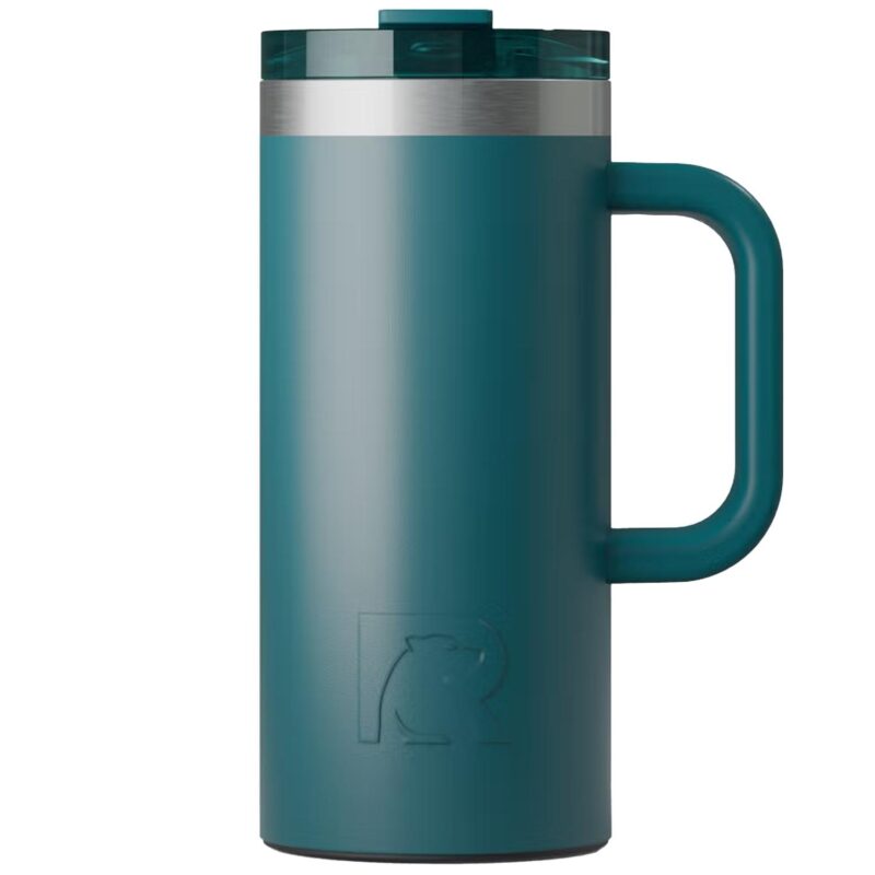 Custom 16 oz RTIC® Stainless Steel Ceramic Lined Road Trip Travel Mug - 5