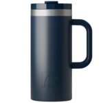 Custom 16 oz RTIC® Stainless Steel Ceramic Lined Road Trip Travel Mug - 9
