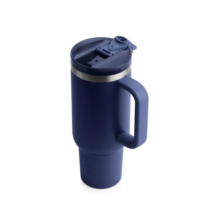 Custom 30 Oz RTIC® Leak-Resistant Ceramic Lined 3-in-1 Lid Road Trip Tumbler - 3