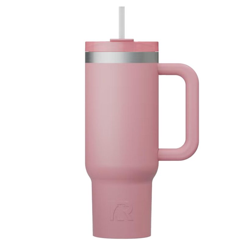 Custom 30 Oz RTIC® Leak-Resistant Ceramic Lined 3-in-1 Lid Road Trip Tumbler - 7