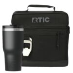 Custom 30 oz RTIC® Essential Tumbler & 8-Can Soft Pack Cooler Gift Set - 6