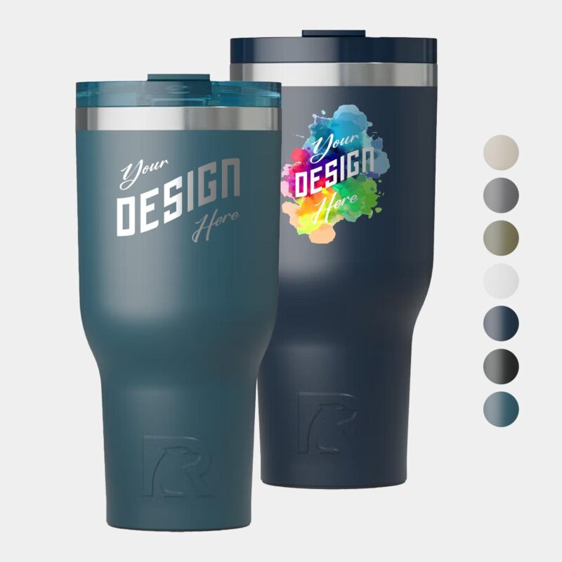 Custom 40 Oz RTIC® Stainless Steel Vacuum Insulated Essential Tumbler
