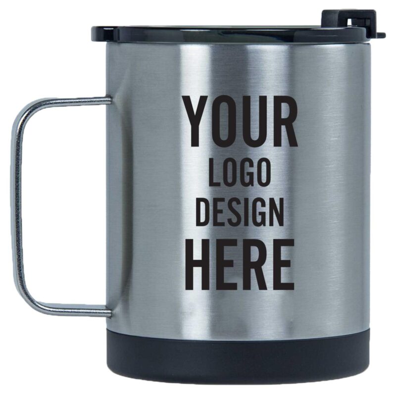 Custom Personalized Laser Engraved RTIC 12 oz Coffee Cup - Stainless-Closeout - 1
