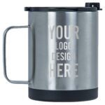 Custom Personalized Laser Engraved RTIC 12 oz Coffee Cup - Stainless-Closeout - 2