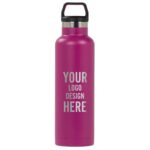 Custom Personalized Laser Engraved RTIC 20 oz Water Bottle - Powder Coated-Closeout - 3