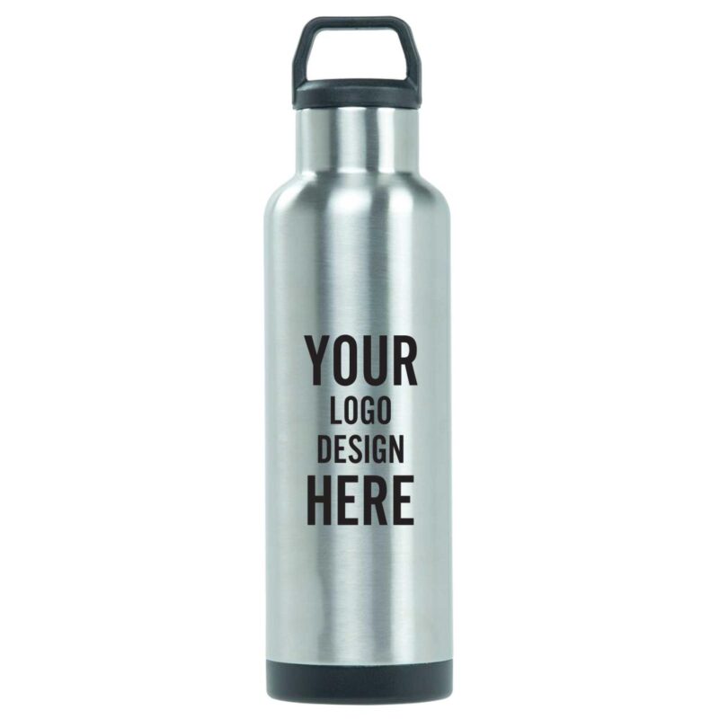 Custom Personalized Laser Engraved RTIC 20 oz Water Bottle - Stainless Closeout - 1