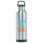Custom Personalized Laser Engraved RTIC 20 oz Water Bottle - Stainless Closeout - 5
