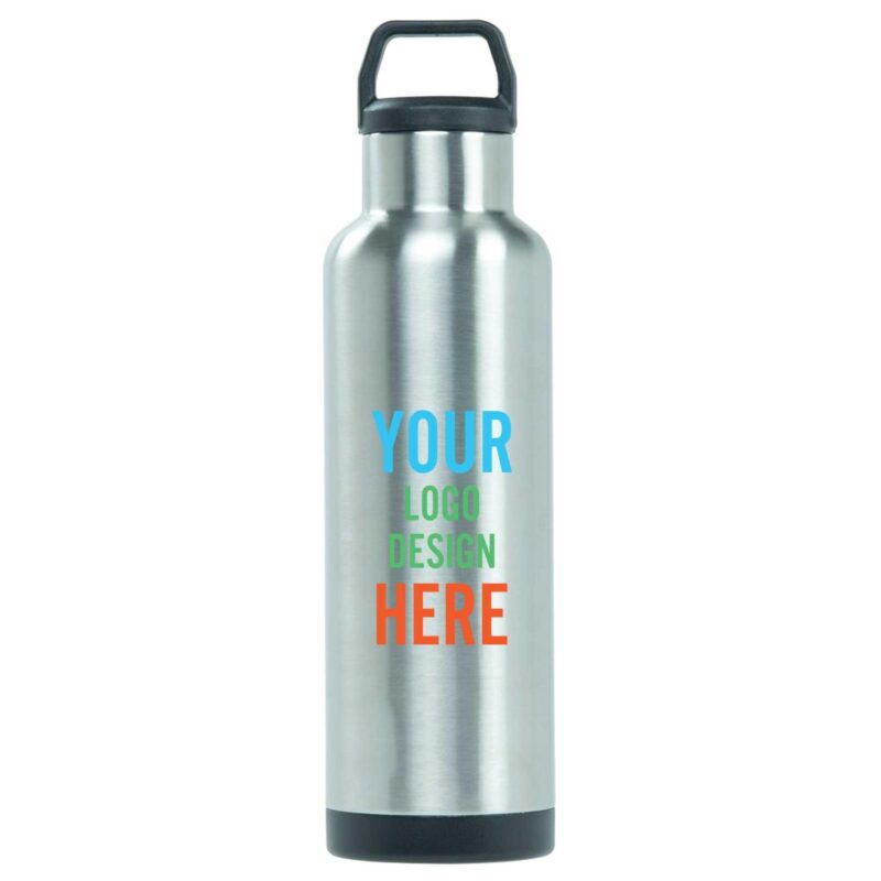 Custom Personalized Laser Engraved RTIC 20 oz Water Bottle - Stainless Closeout - 5
