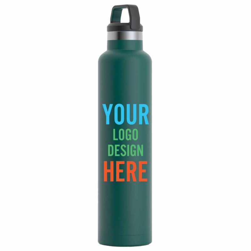 Custom Personalized Laser Engraved RTIC 26 oz Water Bottle - Powder Coated-Closeout - 1