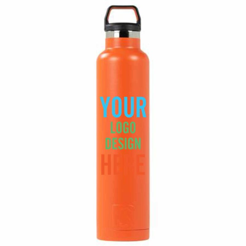 Custom Personalized Laser Engraved RTIC 26 oz Water Bottle - Powder Coated-Closeout - 8