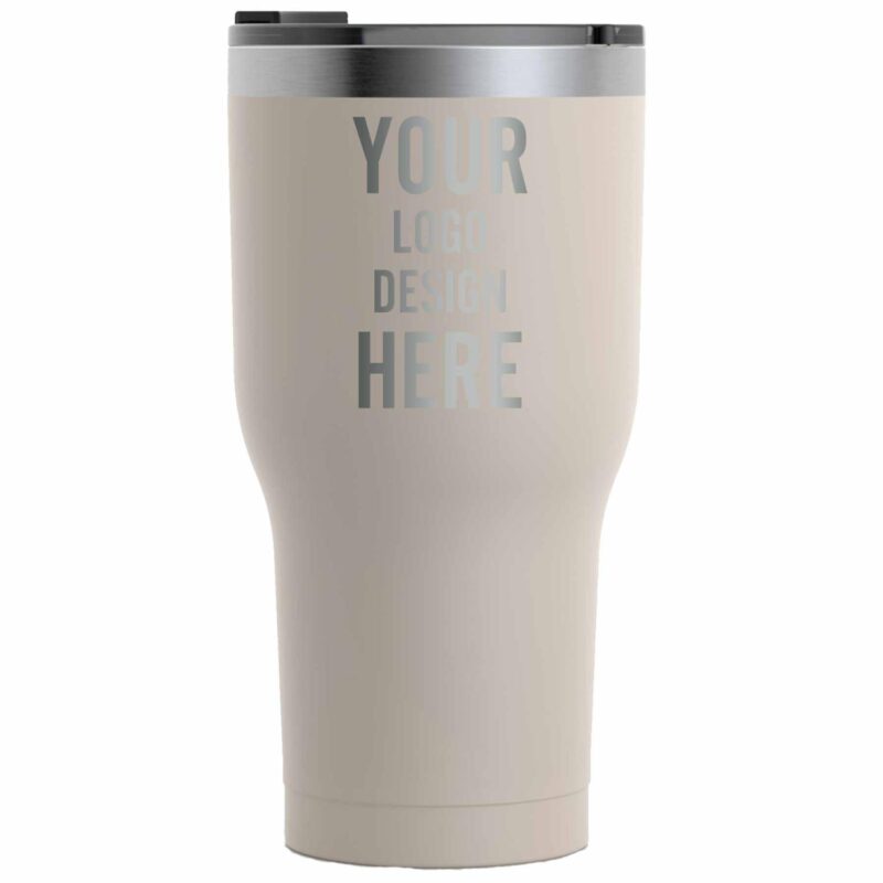 Custom Personalized Laser Engraved RTIC 30 oz Insulated Tumbler - Powder Coated- Closeout - 1