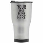 Custom Personalized Laser Engraved RTIC 30 oz Insulated Tumbler - Stainless - Closeout - 1
