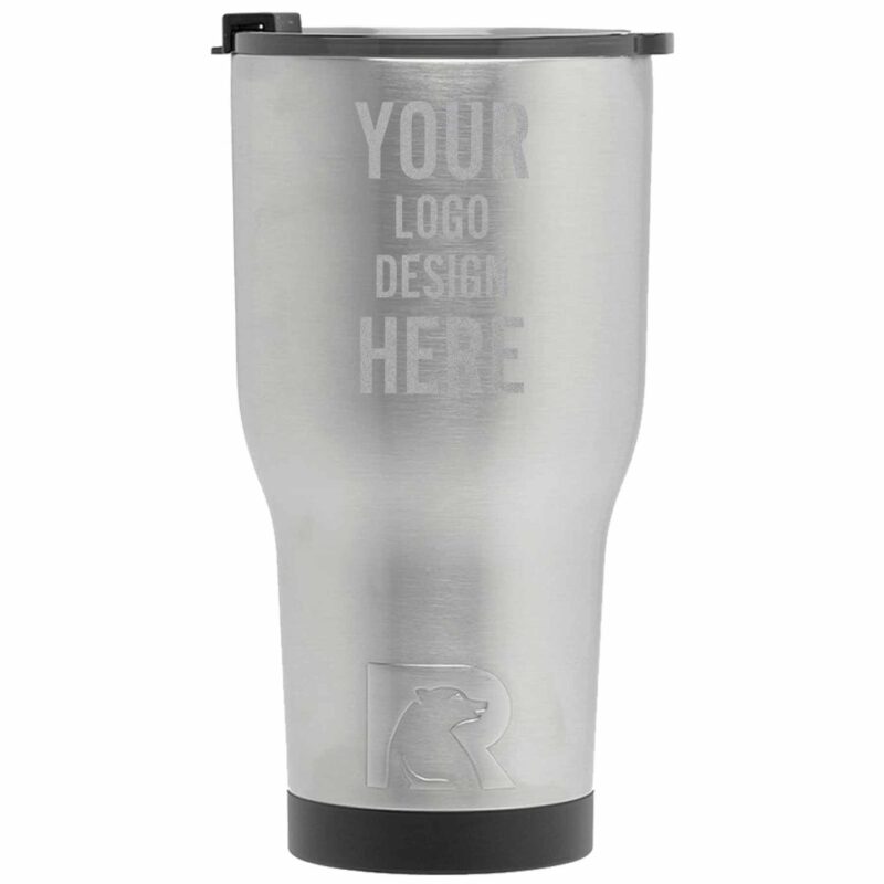Custom Personalized Laser Engraved RTIC 30 oz Insulated Tumbler - Stainless - Closeout - 3